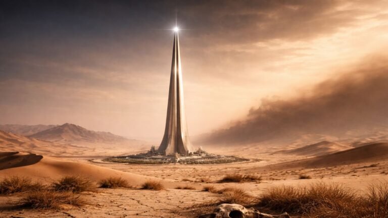 A 1km tower in the desert is not progress it is a farewell letter to common sense