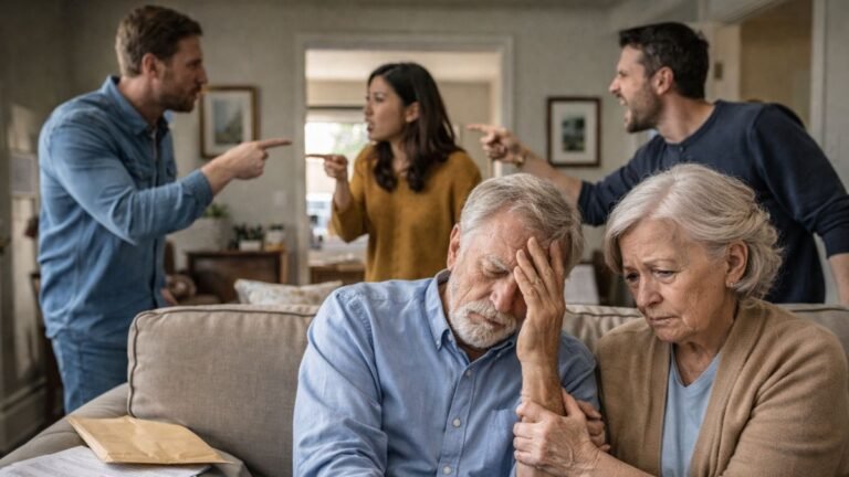 A family has been torn apart after siblings sued their elderly parents for a share of the family home they never contributed to financially