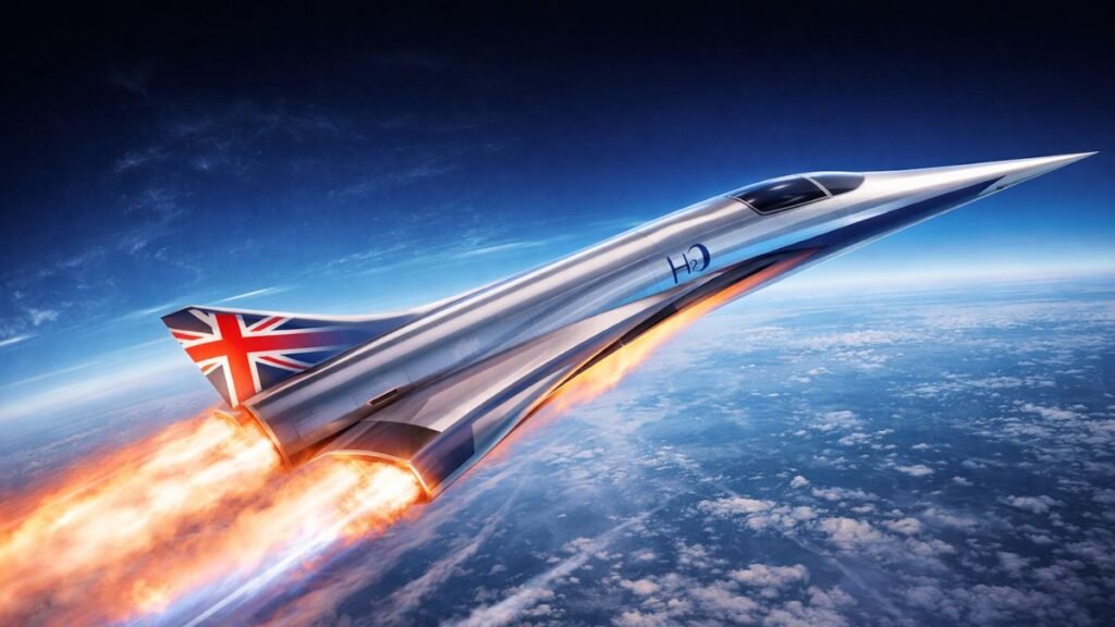 An Anglo-Saxon nation unveils a hydrogen-powered hypersonic jet reaching 24,501 km/h: proving it won’t play second fiddle