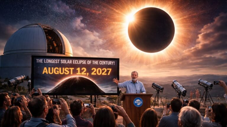 Astronomers announce the official date of the century’s longest solar eclipse, promising an unprecedented day-to-night spectacle for observers
