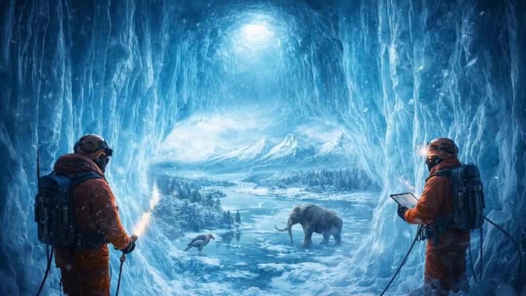 Buried beneath two kilometers of Antarctic ice, scientists uncover a lost world frozen in time for 34 million years