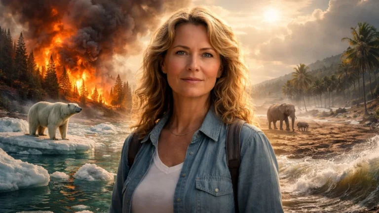 Camille Parmesan Reveals Stunning, Essential Truths About Global Warming's Impact pls make a horizontal image without text