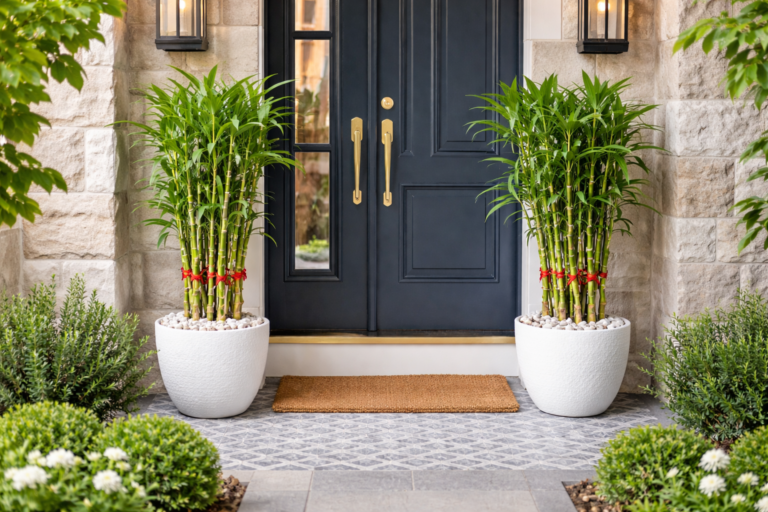 Neither Pothos Nor Cactus: The Plant You Should Place At Your Front Door, According To Feng Shui
