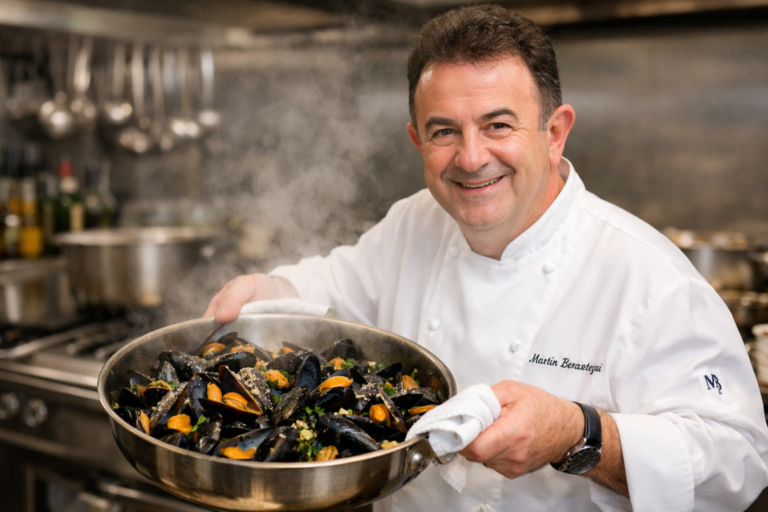 Martín Berasategui Spanish Chef: To Stop Steamed Mussels Turning Tough, The Trick Is Not Adding Water