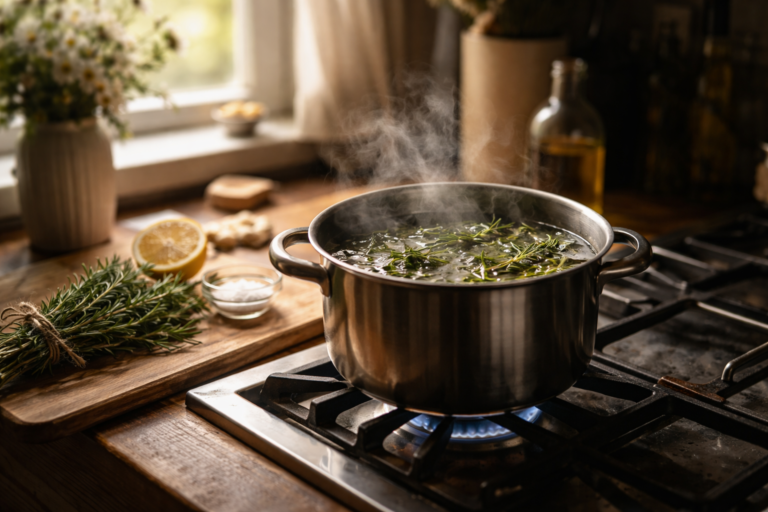 Boiling rosemary is the best home tip I learned from my grandmother: and it completely transforms the atmosphere of your home