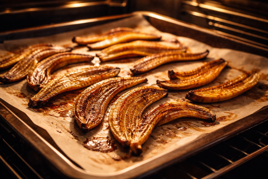 A new banana peel trick is spreading fast: just bake them for 30 minutes and the problem is solved