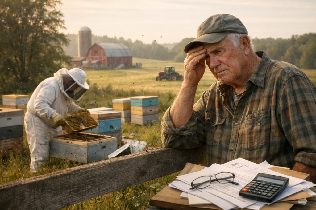 From Harmless Hobby To Taxable Trap: A Retiree Who Lent Land To A Beekeeper Now Faces Agricultural Levies He Insists He Cann`t Afford, Exposing The Uncomfortable Question Of Whether Helping Small Producers Should Cost Citizens Their Financial Security