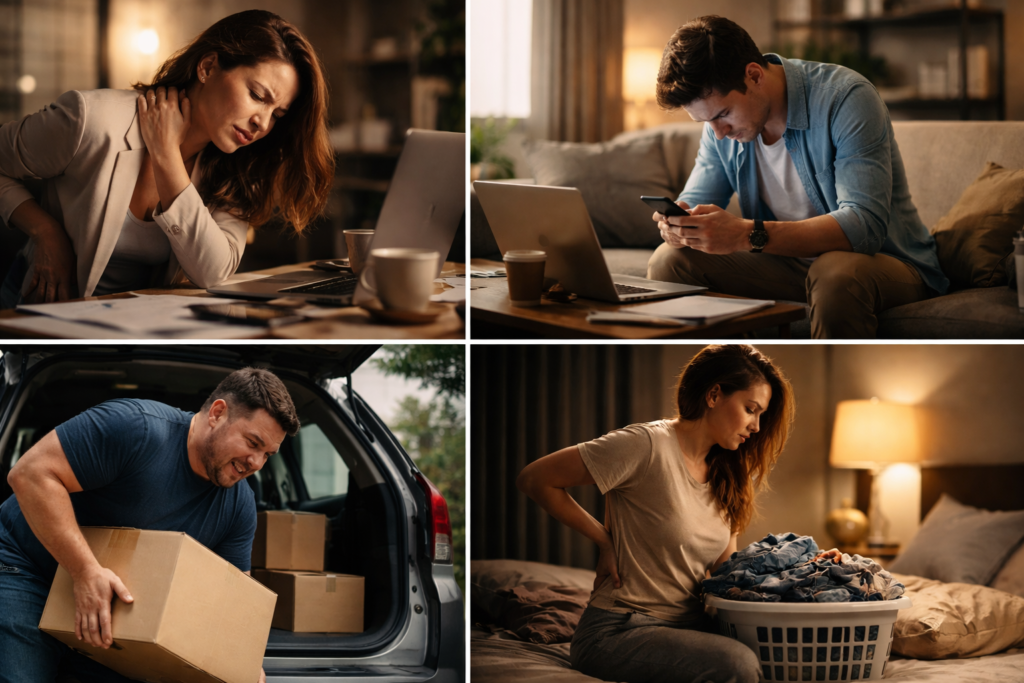 The daily habits that quietly increase physical strain