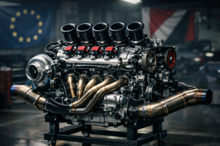 5 cylinders, 240 hp and 16,000 rpm: this engine is Europe’s last hope of keeping petrol alive