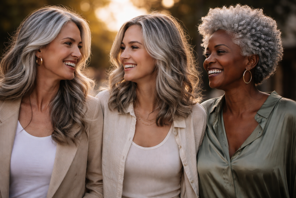 Goodbye hair dye : the unexpected gray hair trend that promises a younger look and leaves everyone arguing about what’s really natural