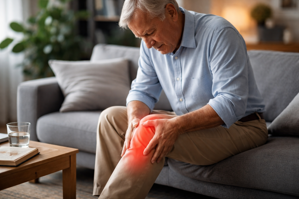 I’m 65 and noticed leg weakness after sitting: the circulation cutoff effect