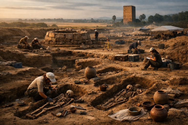 Archaeology Marks A New Milestone In Spain: An Exceptional Bronze Age Necropolis Unearthed In Seville
