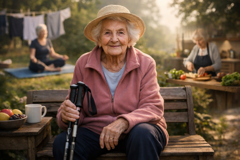 A centenarian reveals the daily habits behind her long life and why she says, “I refuse to end up in care”