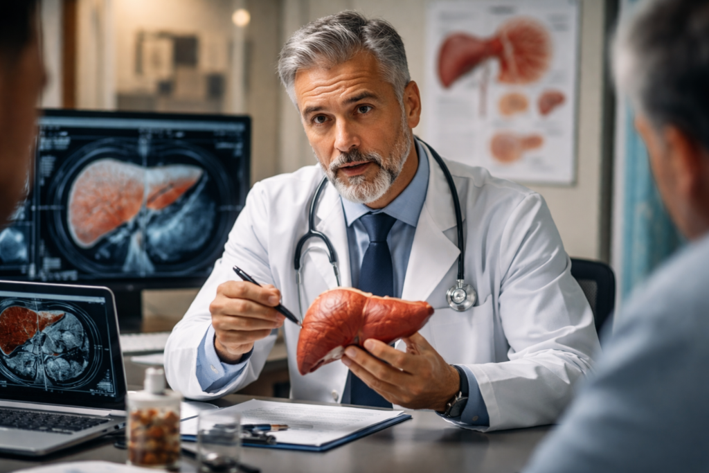 A hepatologist reveals the six main warning signs of fatty liver disease that many people tend to overlook