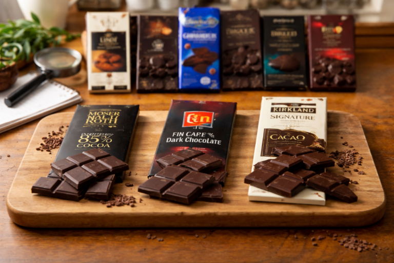 Experts tested dozens of dark chocolates and were surprised to find that three low-cost supermarket brands quietly outperformed the premium ones