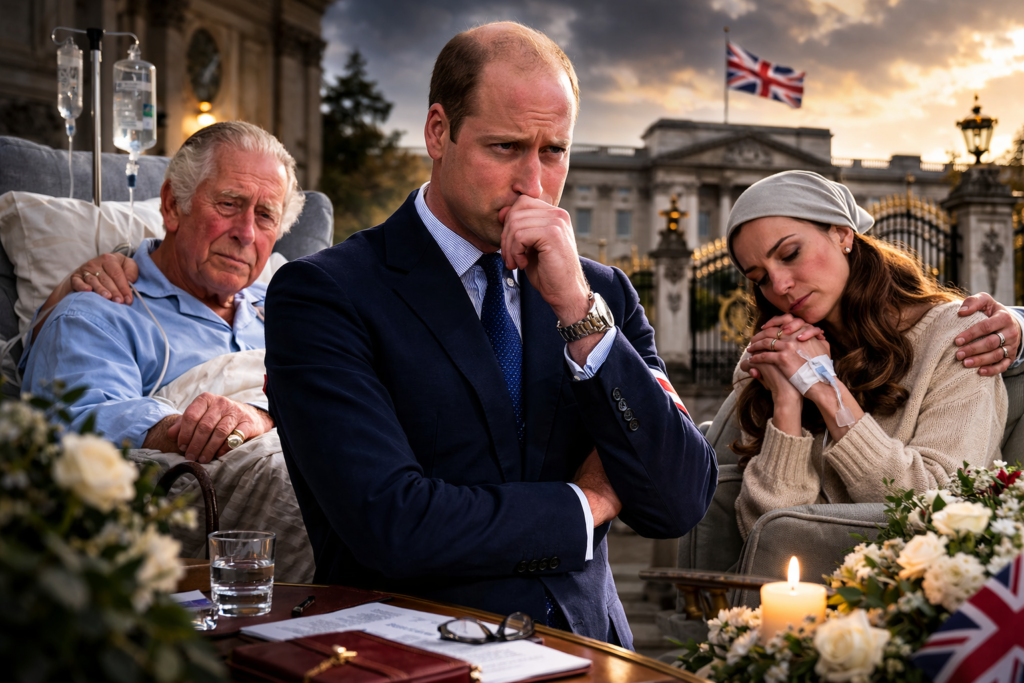 Prince William Faces Mounting Pressure As Both His Father And Wife Undergo Cancer Treatment In The Most Turbulent Royal Year In Decades