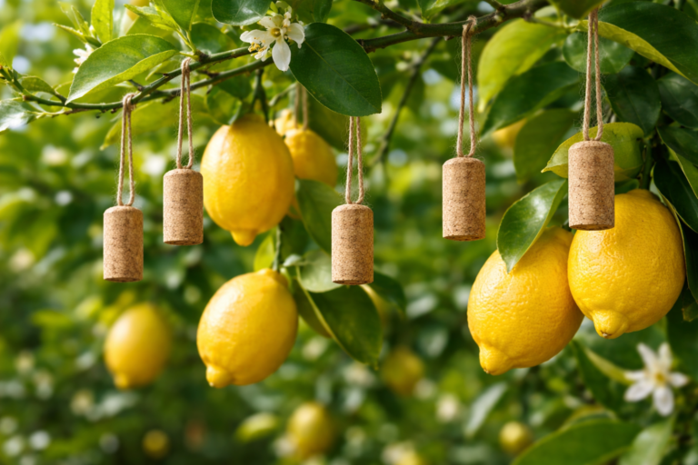 Why Gardeners Hang Cork Stoppers On Lemon Branches