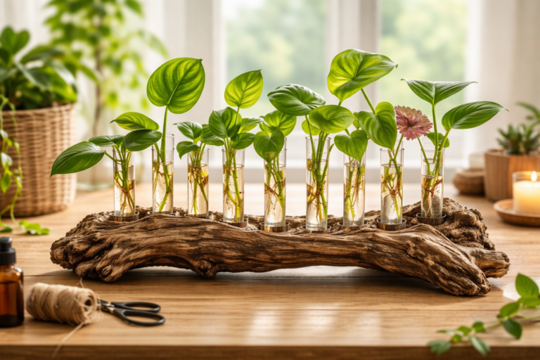 If You Love Propagating Your Plants, This Treasure Picked Up In The Forest Will Become Your Most Beautiful Display Stand