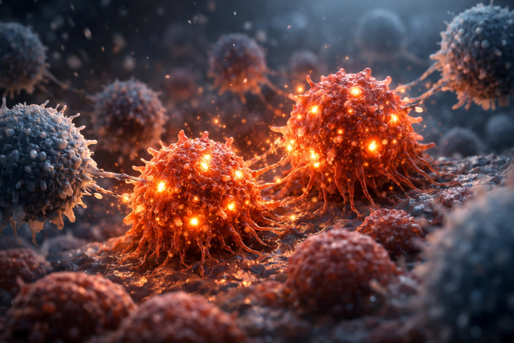 A groundbreaking new strategy turns cancer cells into visible targets, allowing the immune system to detect and attack them more effectively