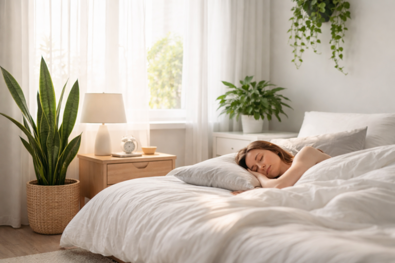 How A Single Houseplant In The Bedroom Increases Deep Sleep Phases By 37%, NASA Study