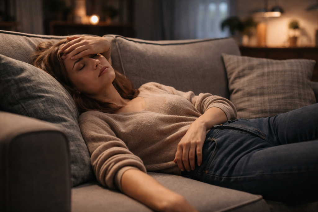 I felt mentally tired, not physically: how that still affected my body