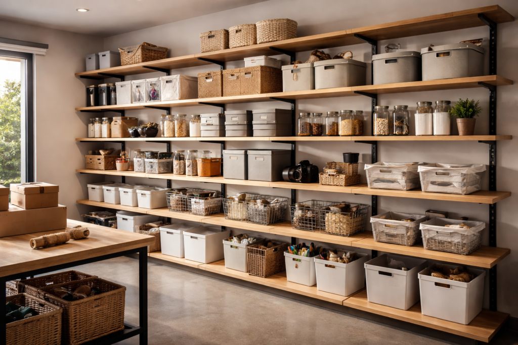 This small adjustment keeps storage areas flexible