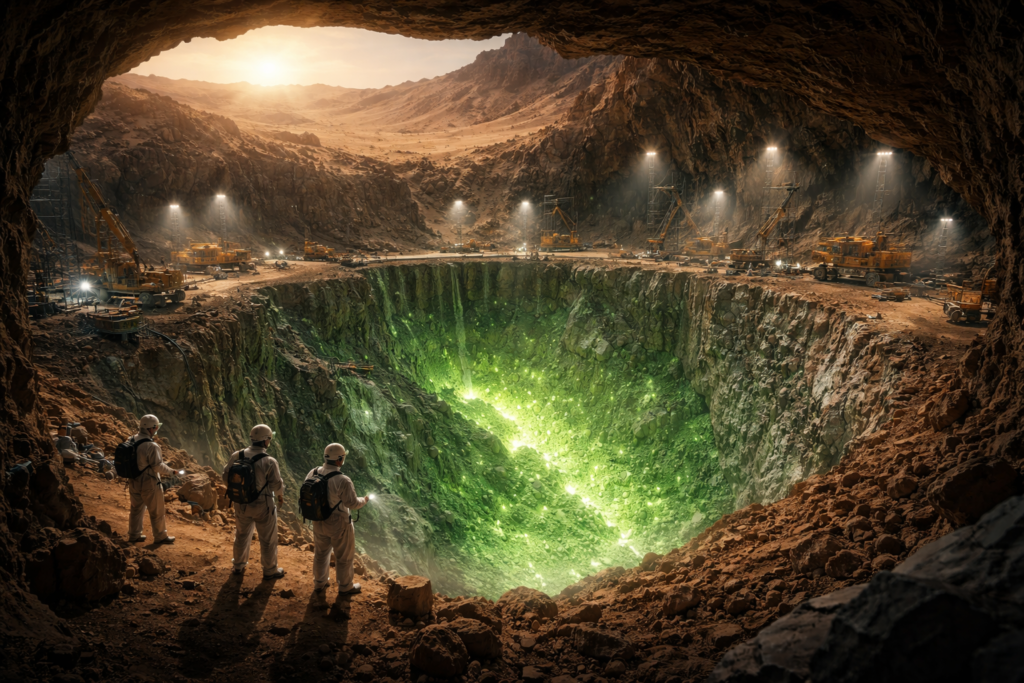 A giant find under the desert could upend the global nuclear race