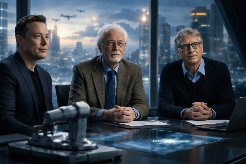 A Nobel laureate in physics agrees with Elon Musk and Bill Gates — and warns of a future that rewards machine owners