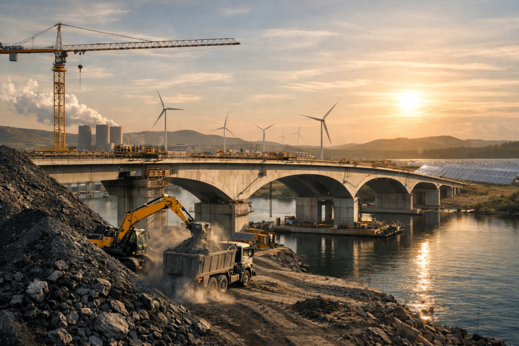 How Queensland coal plant waste is helping to build a (concrete) bridge to renewables