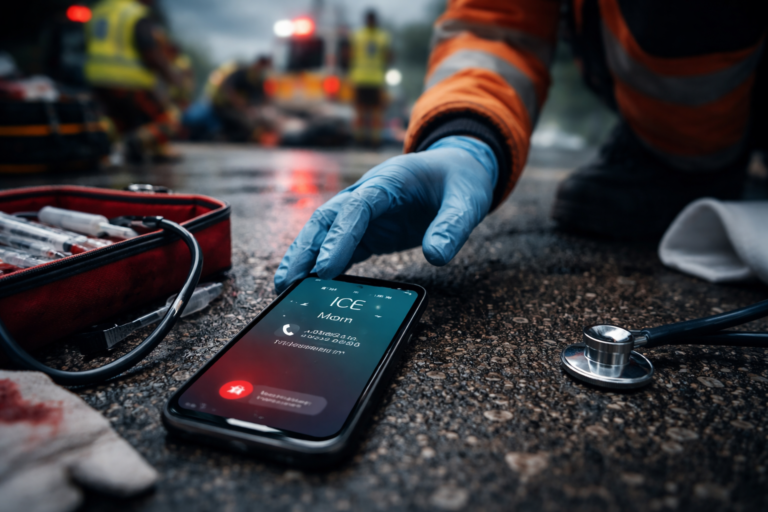 Why you should place a customized “ICE” (In Case of Emergency) contact on your phone’s lock screen to help paramedics