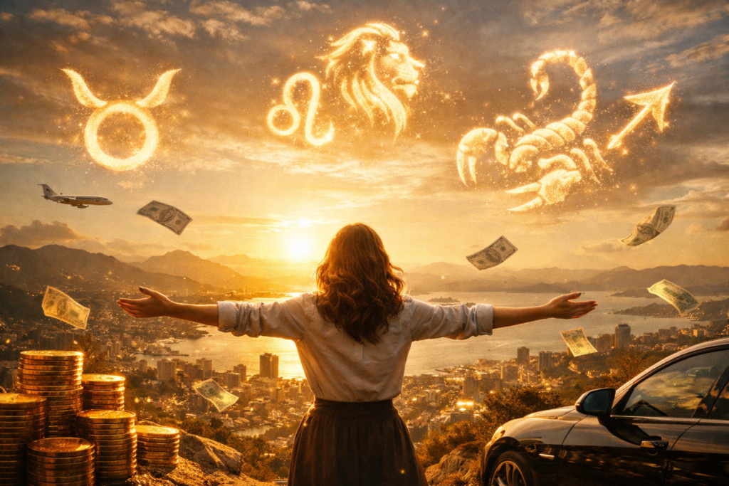 According to astrological forecasts, these zodiac signs are destined for major prosperity in 2026