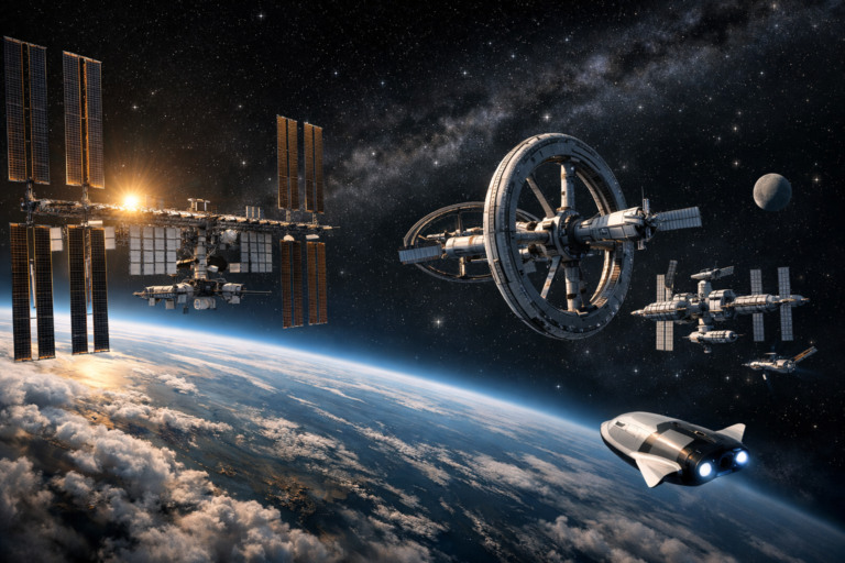 NASA will say goodbye to the International Space Station in 2030 and welcome commercial space stations