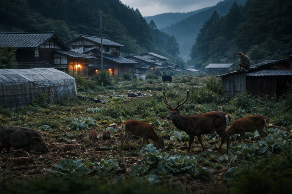 Why A Shrinking Human Population Won’t Automatically Save Wildlife: Lessons From Rural Japan