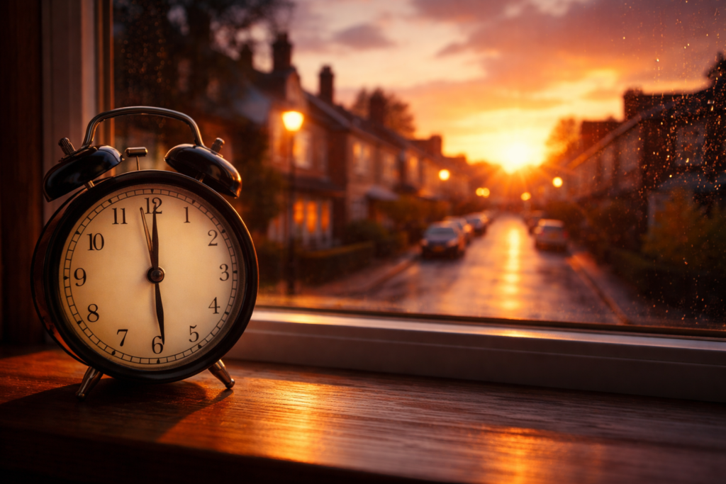Clocks will change earlier in 2026, with new sunset times set to disrupt daily routines across UK households
