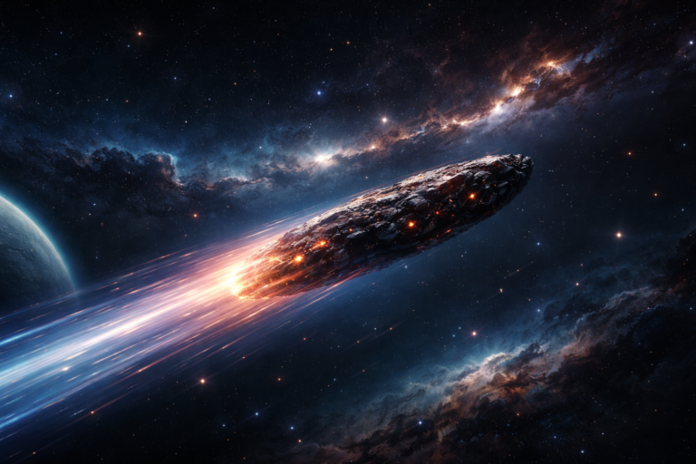 Scientists discover an interstellar object from another solar system, and it’s moving at incredible speed