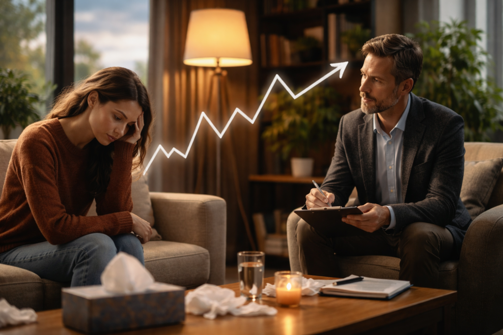 Psychologists reveal why emotional recovery is rarely linear