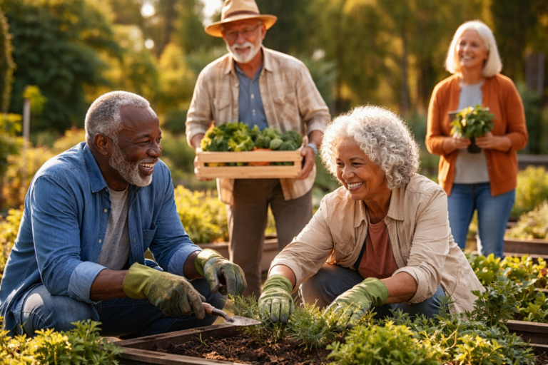 People over 60 who maintain this sense of purpose age more comfortably