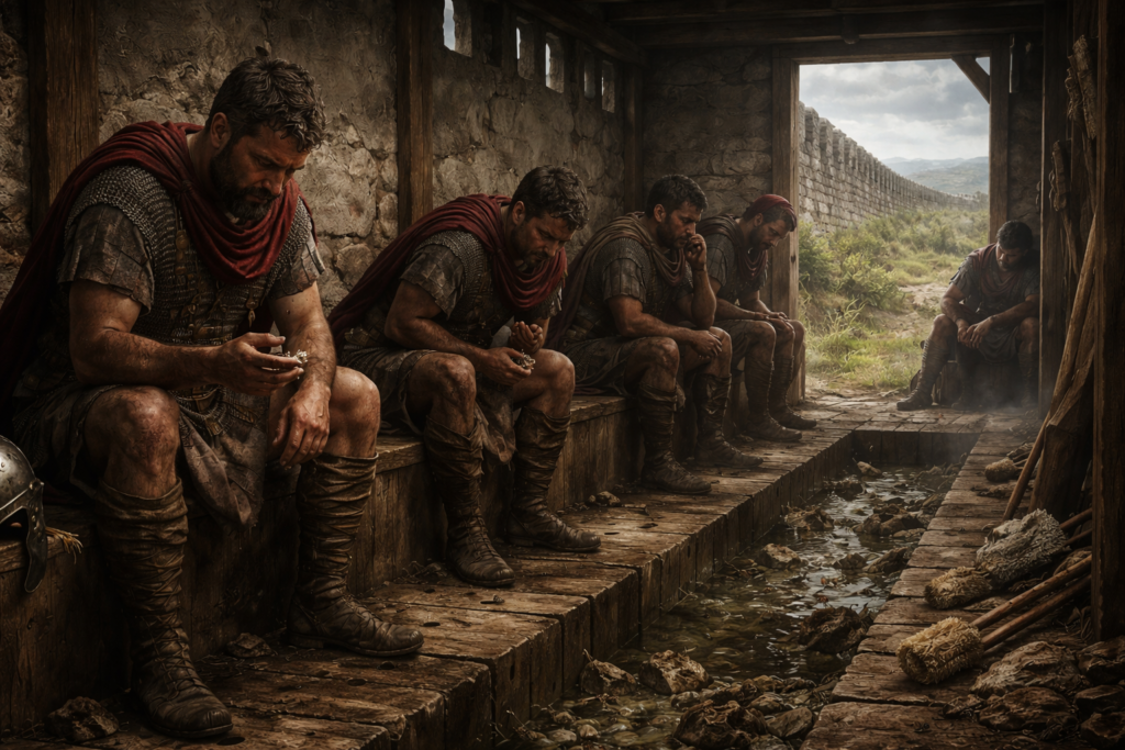 A new analysis of latrines along Hadrian’s Wall reveals Roman soldiers lived with widespread and disruptive gut parasites 1,800 years ago