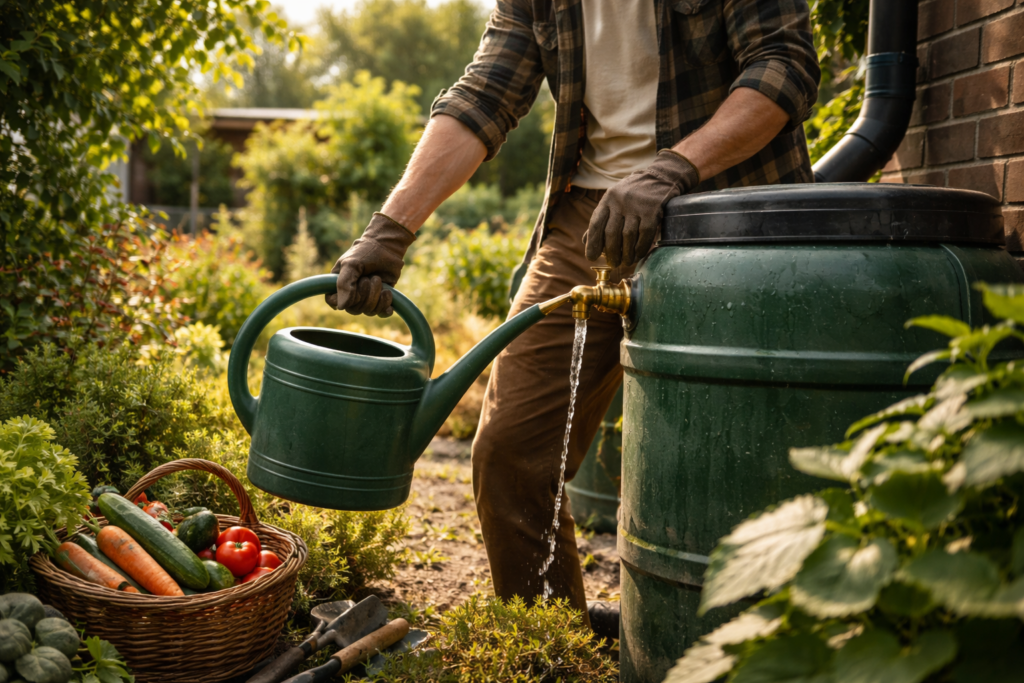 Bad news: a 135 fine will apply to gardeners using rainwater without authorization starting December 18 2025