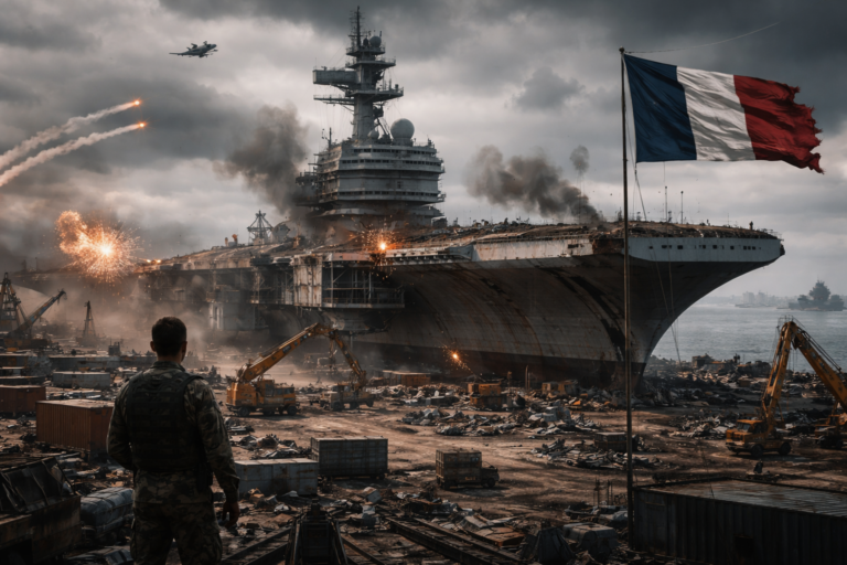 France sacrificed its billion-euro flagship aircraft carrier – and is now paying dearly as Russian missiles redraw the balance of power