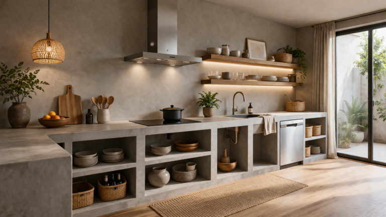 Goodbye kitchen cabinets: the cheaper new trend that won’t warp, swell, or go mouldy over time