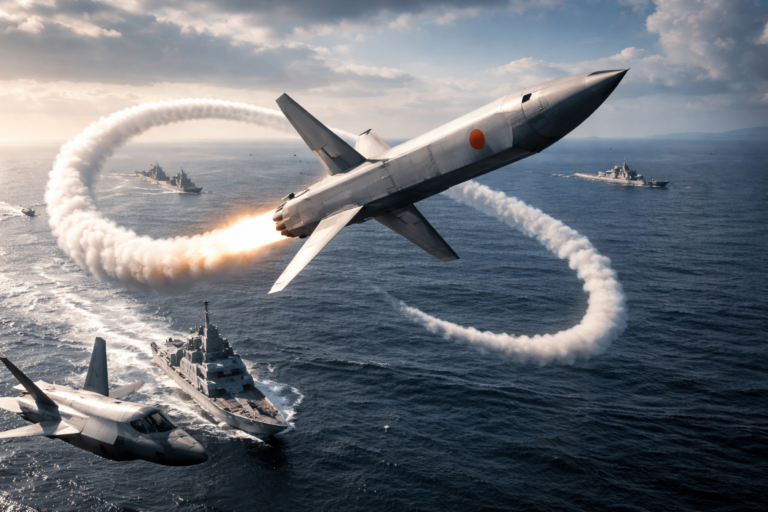 Japan crosses a strategic red line with a new stealth missile capable of mid-air corkscrew maneuvers to evade defenses and strike targets beyond 1,000 km