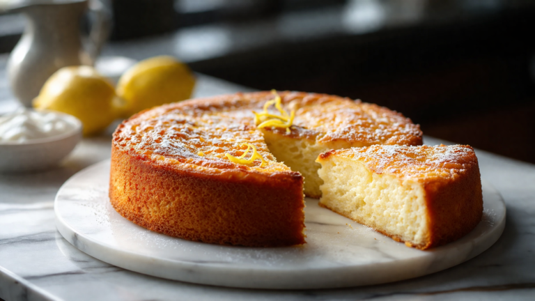 Moist and tender: the yogurt cake recipe, reinvented by a famous French chef