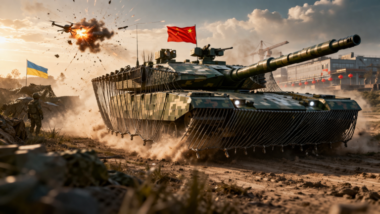 An ‘ingenious’ Ukrainian idea so good China patented it for its next high‑tech battle tank