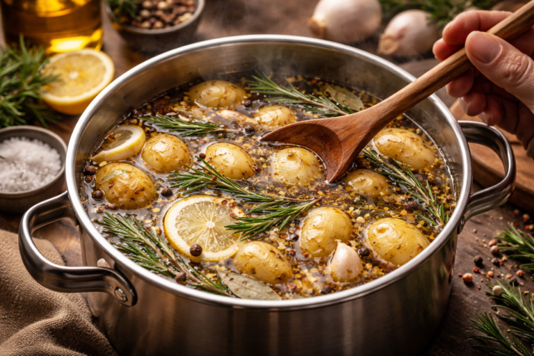 I don’t boil potatoes in water anymore — I’ve switched to this aromatic broth
