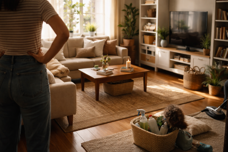 I stopped cleaning randomly and finally felt in control of my space