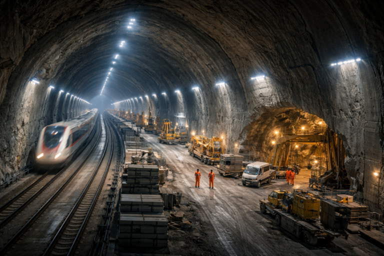 By carving tunnels through solid rock for nearly 30 years, Switzerland has quietly built an underground infrastructure larger than many cities above ground