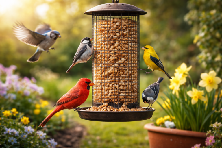 Bird lovers swear by this cheap March treat that keeps feeders packed and attracts birds to the garden every single morning