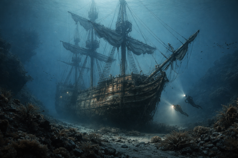 After 250 years, a lost explorer’s ship is found perfectly preserved off Australia’s coast, a true time capsule from another era