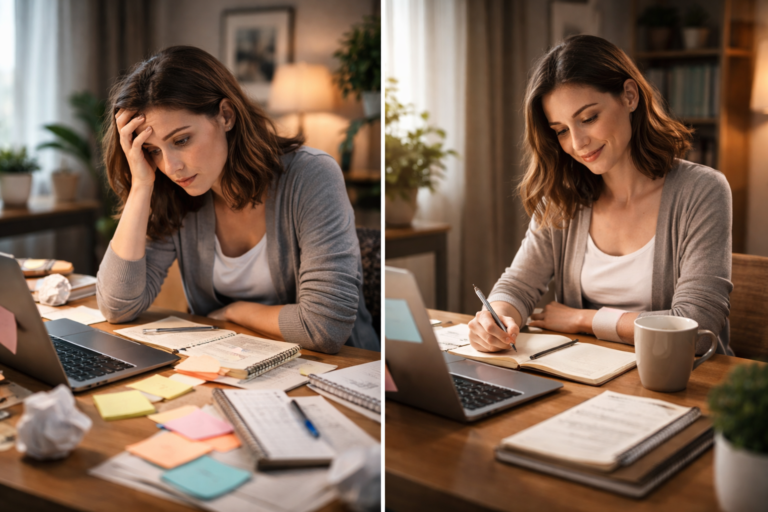 I felt overwhelmed by small tasks, until I changed how I started them